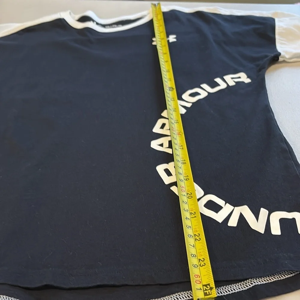 Under Armour Kids Sportsstyle color blocked Long Sleeve Shirt. Size youth XL - Picture 10 of 10